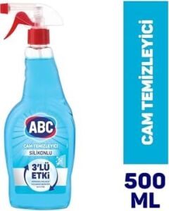 Deterjan Cam Temizleyici Silikonlu 500 ml