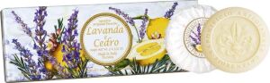 Saponificio Artigianale Fiorentino Sabun 3X100 gr - Lavender And Cedar
