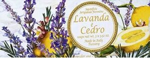 Saponificio Artigianale Fiorentino Sabun 3X100 gr - Lavender And Cedar