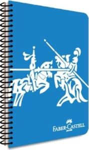Pp Kapak Knights Canlı Spiralli Defter 80 Yaprak Çizgili
