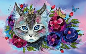 129607 200 Parçalı Puzzle Kedi