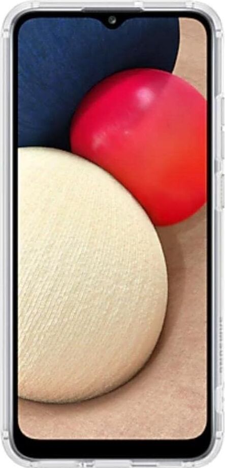 Galaxy A02 Soft Clear Cover Yumuşak Şeffaf Kılıf, EF-QA025T