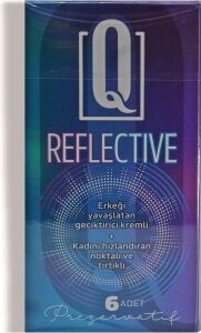 Q Kondom Reflective 6'lı