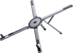 Magstone 360° Dönebilen 3'ü 1 Arada Laptop, Tablet ve Telefon Standı, Ayarlanabilir Kademeli Profesyonel Masaüstü Stand
