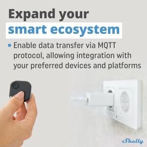 Shelly Blu Gateway | Bluetooth Wlan Ağ Geçidi Usb-A-Dongle | Ev Otomasyonu | Alexa ve Google Home ile Uyumlu | Ios Android Uygulaması | Kablosuz