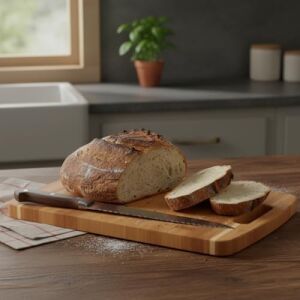 Bambu Kesme Tahtası Antibakteriel Yıkanabilir Doğrama Tahtası Dikdörtgen 34X24CM | Antibakteriyel ve Yıkanabilir Bambu Kesme Tahtası - Hijyenik ve Dayanıklı Doğrama Işleriniz Için Ideal