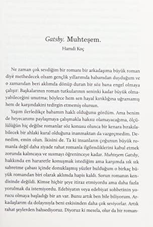 Muhteşem Gatsby: Hamdi Koç’un Önsözüyle