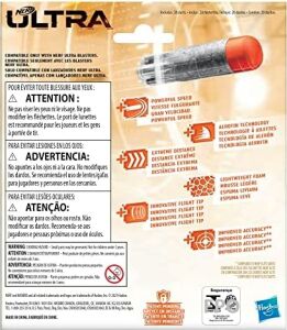 Ultra One 20'li Dart Dolum Paketi - Sadece Ultra Serisi Ile Uyumlu Orijinal Yedek Mermi - En Uzak Mesafe Dartı