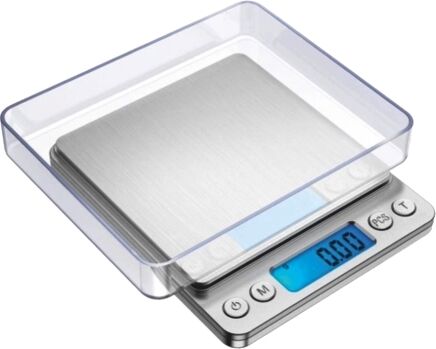 Crown Dijital Göstergeli Kare Mutfak Terazi (3 Kg/0.1)