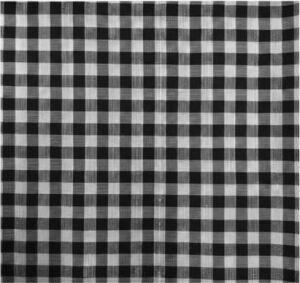 Kırmızı-Siyah Kareli Masa Örtüsü 150×150 cm | Yıkanabilir Kare Desen Sofra Örtüsü | Mutfak, Piknik ve Restoran Kullanımı Için Kare Masa Örtüsü (Siyah)