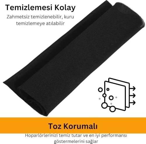 Hoparlör Kumaşı Airfile Örgülü Toz Engelleyici Kızılötesi Sinyalleri Engellemez 3D Akustik (50X150)
