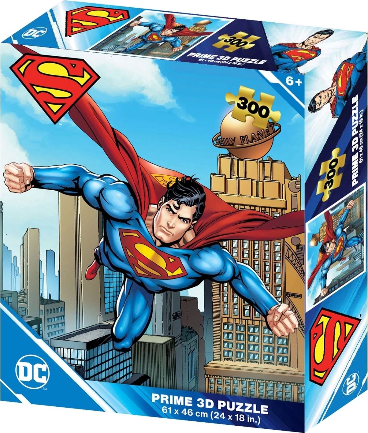 Prime 3D - Superman 300 Parça Yetişkin Puzzle 32715