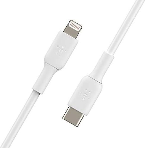 Usb-C'den Lightning Kablosuna (14 ve Önceki Modeller Için; Mfi Sertifikalı Boost Charge Usb-C Kablosu; Beyaz, 2 M)