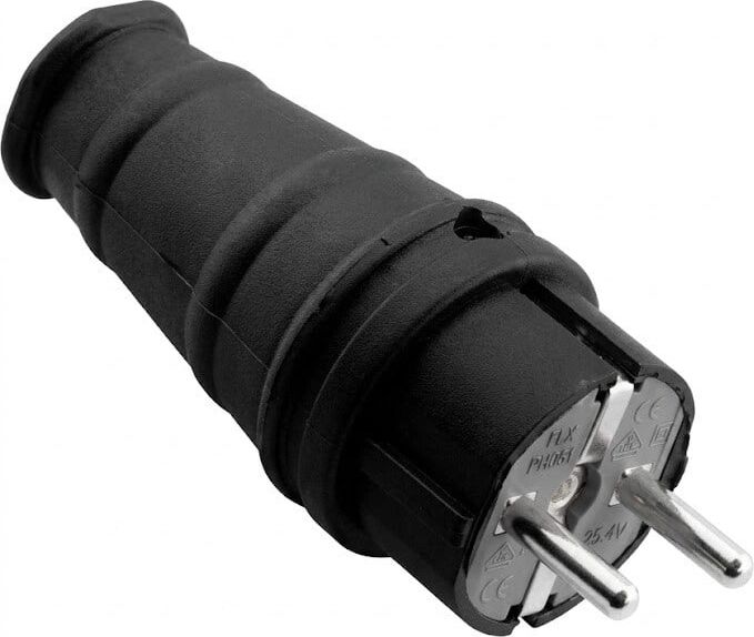 1 Adet Orel Kauçuk Erkek Fiş 1X16A 220V