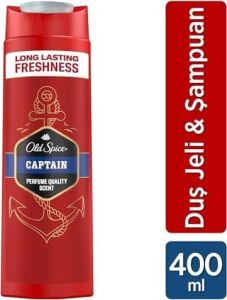 Erkekler Için Duş Jeli ve Şampuan 400 ml