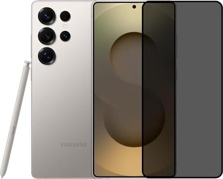 Tam Kaplayan Hayalet Parmak Izi Bırakmayan Safir Ekran Koruyucu Cam,  S25 Ultra Ile Uyumlu