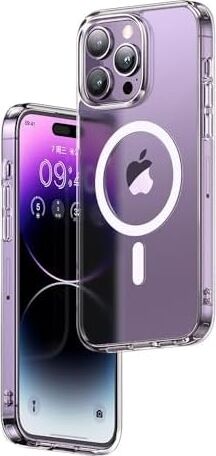 PC-3091 Iphone 14 Plus Magsafeli Telefon Kılıfı, Mat Şeffaf
