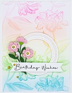 Spellbınders Papercrafts, Inc 3D Kabartma Klasörü Beau Bloom, Opak