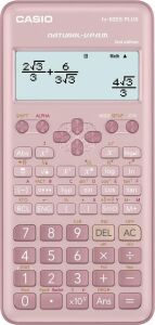 FX-82ES Plus Pembe Bilimsel Fonksiyonlu Hesap Makinesi 2.versiyon