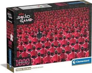 1000 Parça Squid Game Puzzle Impossible (Compact Box)