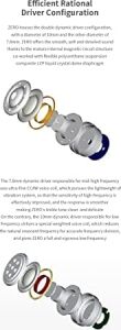  Zero Mavi Dual Dynamic Drivers In-Ear Headphone | Sahne, Stüdyo Veya Odyofil Için Çift Sürücülü Kulak Içi/ın-Ear Kablolu Monitör Kulaklık