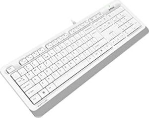 FK10 Q USB Türkçe Fn-Multimedya Klavye, Beyaz