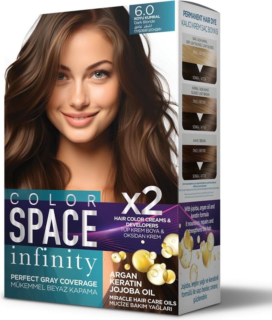 Space Infınıty Set Saç Boyası 6.0 Koyu Kumral