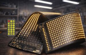 1 Adet Cata Ct 4568 Esnek Yapışkanl Matrix LED Panel 96X16 Rgb