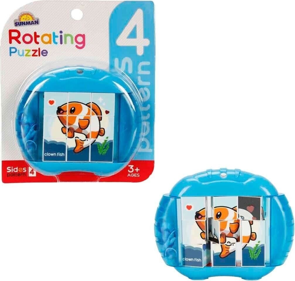 4836 Sun-Yfn-Dönen Puzzle Balık Temalı