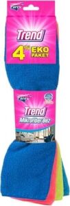 Trend Mikrofiber Temizlik Bezi 4'lü