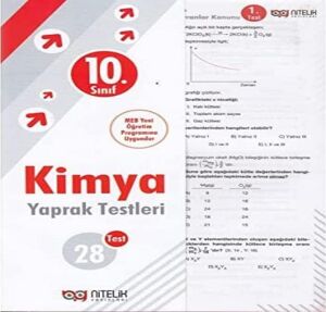 Nitelik - 10. Sınıf Kimya Yaprak Testleri