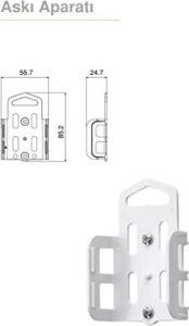Multi-Let 3lü Topraklı Kablolu Ç.k 3mt Priz, Beyaz