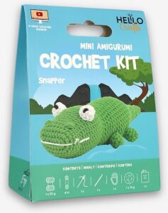 Mini Amigurumi Crochet Kit Snapper