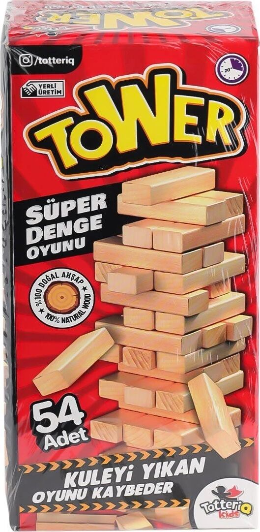 7314 Tower Denge Oyunu 54 Parça -Totteriq