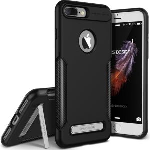 iPhone 7 Plus Carbon Fit Kılıf Black