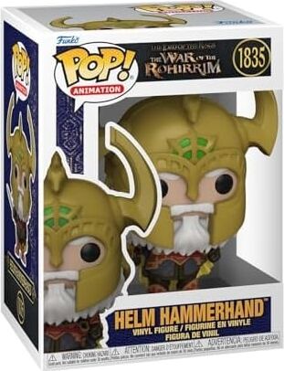 Pop Animation: War Of The Rohirrim- Helm Hammerhand Figür