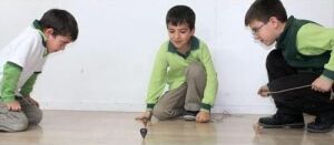Nostaljik Ahşap Oyuncak Topaç 5li Demet