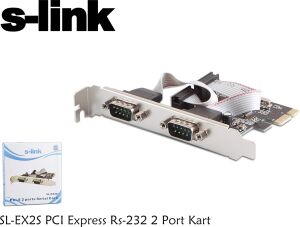 SL-EX2S Pcı Express RS-232 2 Port Kart