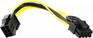 4295 Pcie 8 Pin (6+2) Pci-E Ekran Kartı Power Güç Çevirici Dönüştürücü Adaptör