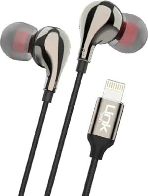 E82 Lightning Stereo Kulak Içi Kablolu Kulaklık Siyah