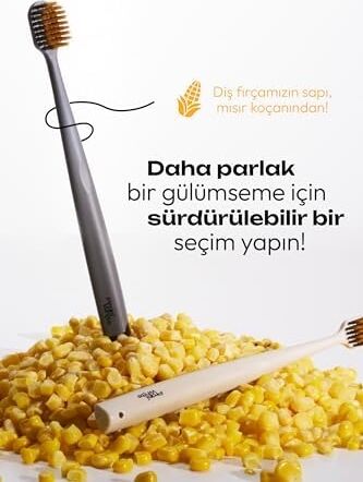 Diş Fırçası Spiral - Gri
