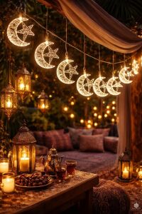 1,5 Metre Pilli LED Işık, Sarı Işıklar Peri Işıkları Aydınlatmalı Şerit LED Ramazan Süsü LED Işık Şerit LED Ramazan Süsü LED Işık