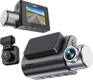Kawa D7 2 Kameralı Ön ve Arka 4K+1080P Hdr Wi-Fi 6 ve Gps'li Araç Kamerası
