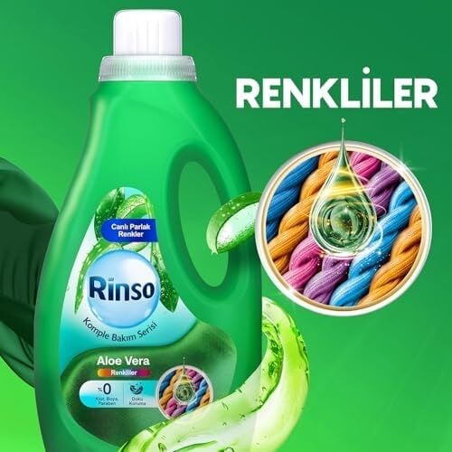 Sıvı Çamaşır Deterjanı Komple Bakım Serisi Aloe Vera Renkliler Için 1.5 L