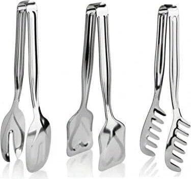 5 Parça Maşa Set,makarna,salata,şeker,buz Maşası