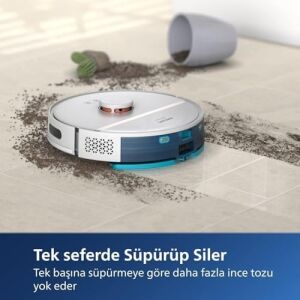XV1430 Robot Süpürge 3000 Serisi Uyumlu Yedek Mikrofiber Bez, Mavi, Xu3 Serisi