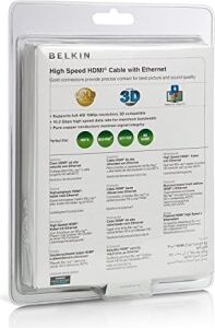 5 M HDMI (M) - HDMI (M) Ethernet Kablolu Siyah