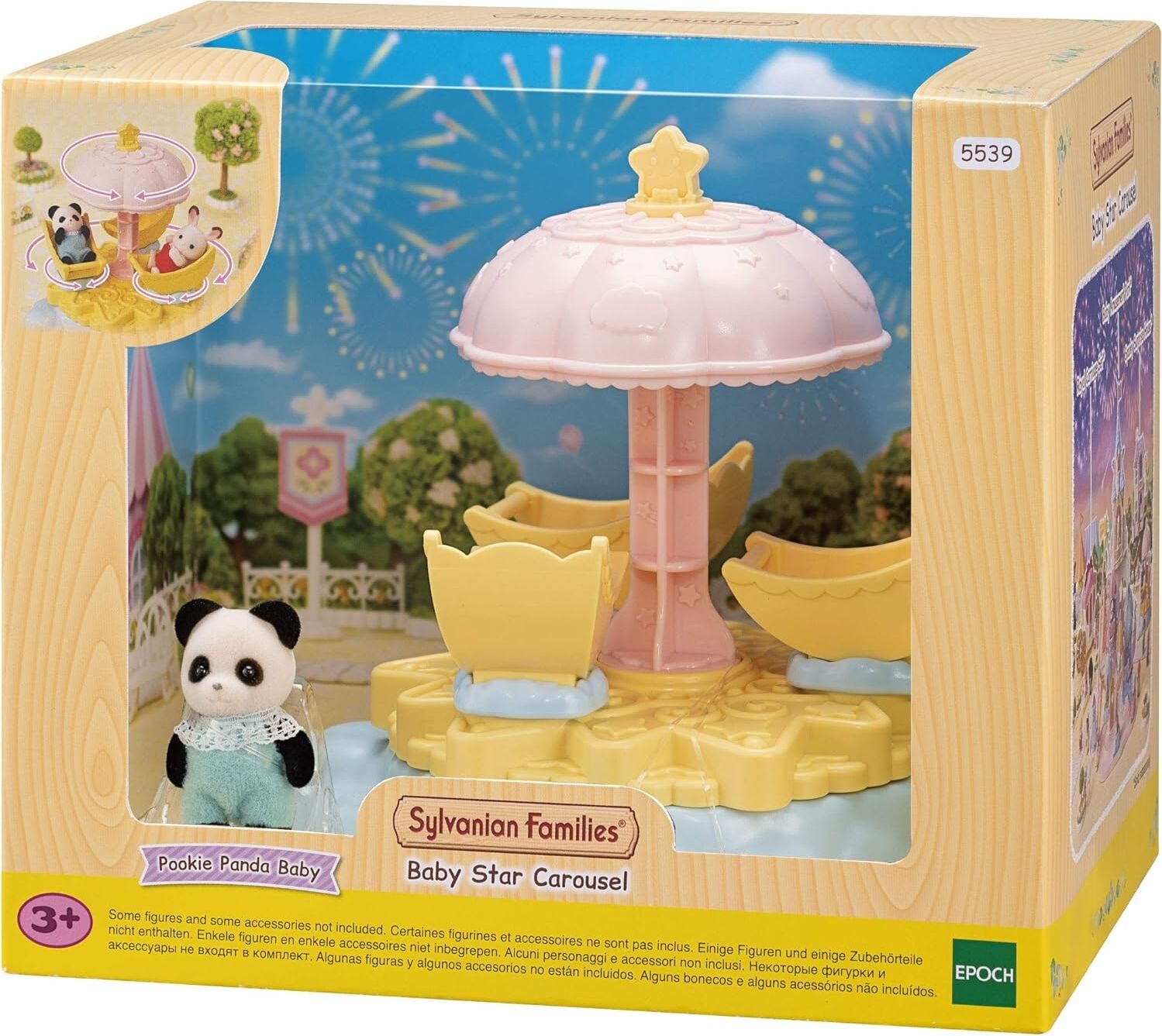 Sylvanian Families Bebek Yıldızlı Atlıkarınca - Playset 5539