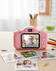 Kompakt Dijital Kamera Hd Video ve Fotoğraf Kayıt Özellikli USB Şarjlı Mini Cihaz