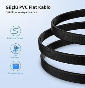 90 Derece Sata 3.0 Disk Kablosu 50 cm